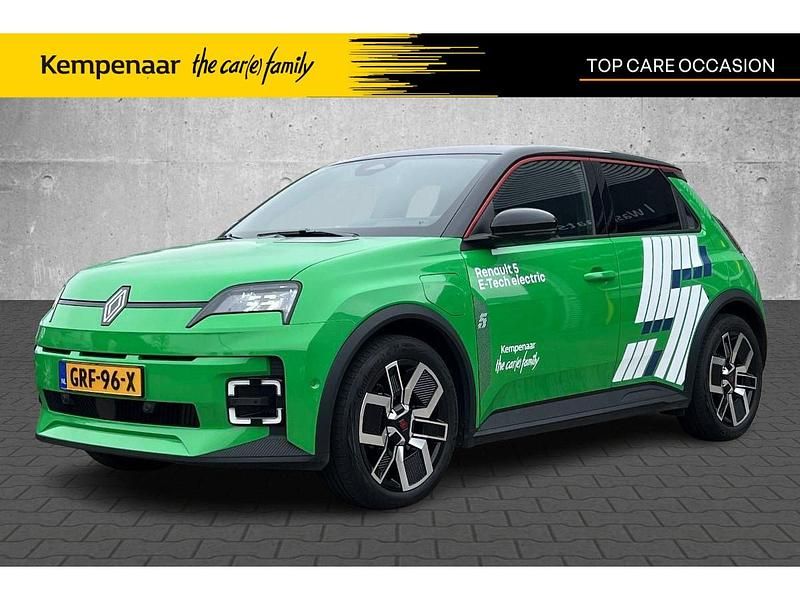 Twotone vert pop ! / noir éto Occasion 2024 Renault R5 Iconic Hatchback | € 29.950 (Goede deal) - Afbeelding 1/4