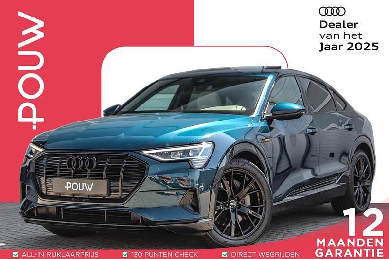 Blauw Gebruikt 2022 Audi e-tron Advanced SUV | € 39.900 (Super prijs) - Afbeelding 1/4