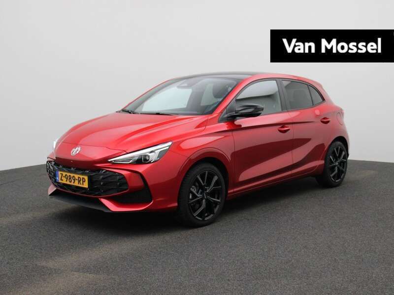 Rood, metallic lak Gebruikt 2024 MG MG3 Luxury Hatchback | € 27.950 (Duur) - Afbeelding 1/3