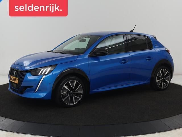 Blauw Occasion 2021 Peugeot e-208 GT Hatchback | € 11.400 (Goede deal) - Afbeelding 1/4