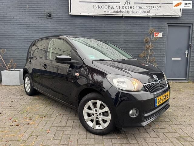 Zwart Gebruikt 2012 Skoda Citigo Elegance Hatchback | € 3.995 (Eerlijke prijs) - Afbeelding 1/4
