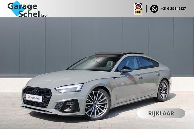Grijs Gebruikt 2021 Audi A5 Sportback Competition Hatchback | € 33.950 (Super prijs) - Afbeelding 1/4