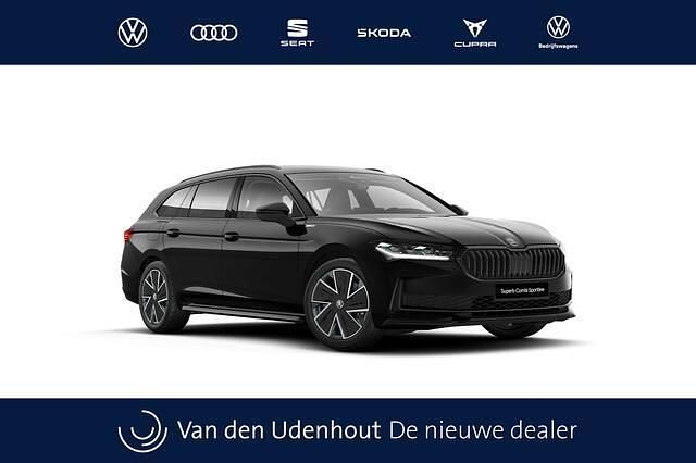 Nieuw Skoda Superb Business Line 204 PK (150 kW) 2026 Zwart Stationwagen