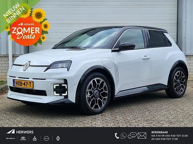 Wit Nieuw 2025 Renault R5 Komfort Hatchback | € 38.375 (Duur) - Afbeelding 1/4
