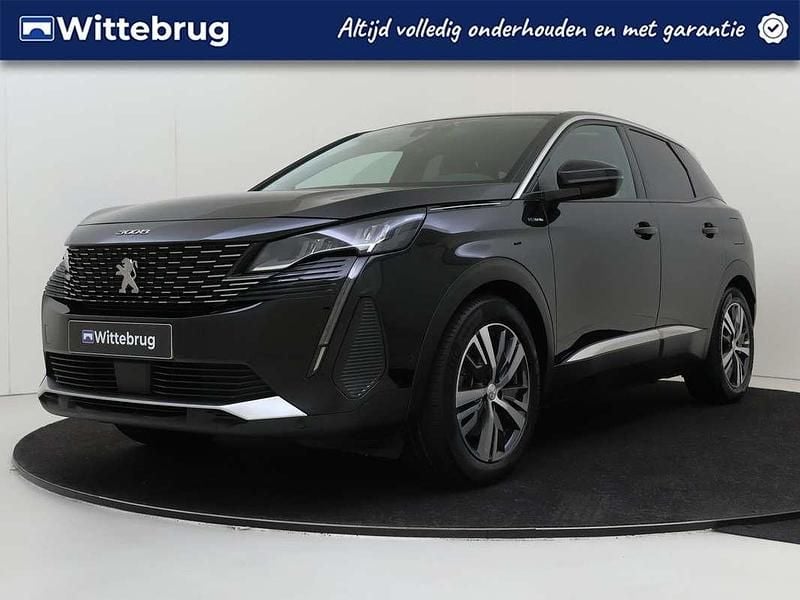 Zwart, metallic lak Gebruikt 2021 Peugeot 3008 Allure SUV | € 21.925 (Goede deal) - Afbeelding 1/3