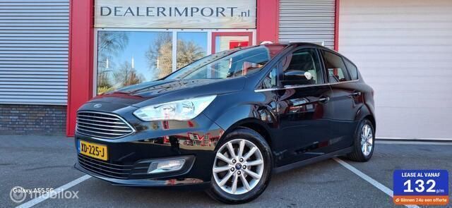 Zwart, metallic lak Gebruikt 2018 Ford C-MAX Titanium MPV | € 7.995 (Goede deal) - Afbeelding 1/4