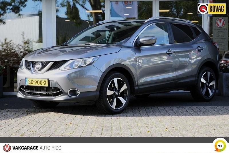 Grijs Gebruikt 2016 Nissan Qashqai SUV | € 16.845 (Eerlijke prijs) - Afbeelding 1/4