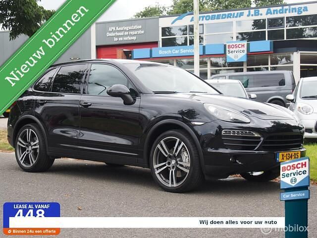 Zwart Gebruikt 2012 Porsche Cayenne SUV | € 24.950 (Super prijs) - Afbeelding 1/4
