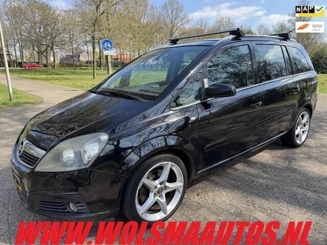 Zwart Gebruikt 2006 Opel Zafira Cosmo MPV | € 650 (Super prijs) - Afbeelding 1/4