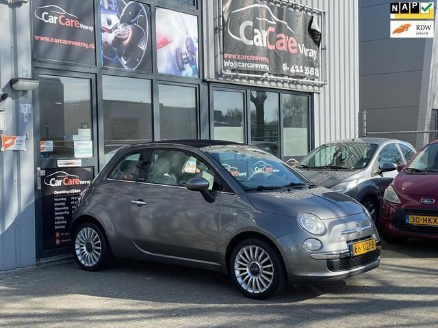 Grijs Gebruikt 2012 Fiat 500C Lounge Cabriolet | € 5.990 (Eerlijke prijs) - Afbeelding 1/4