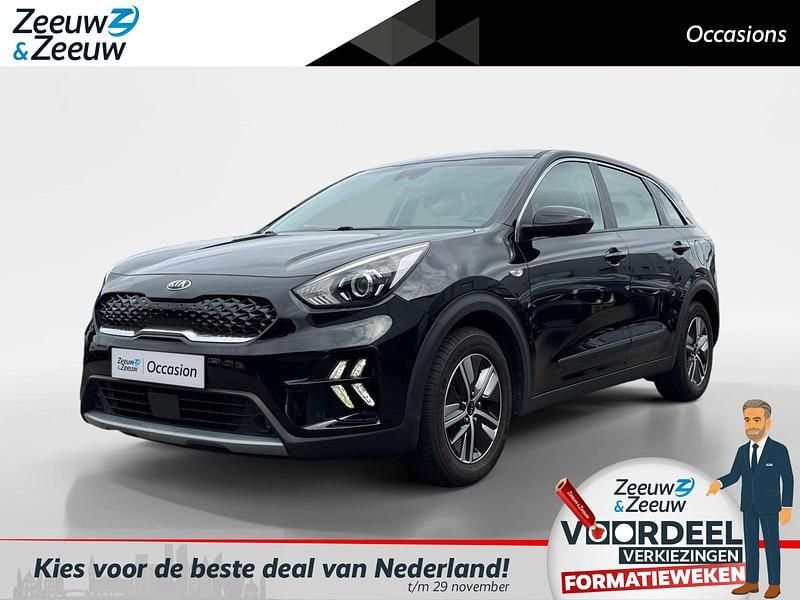 Zwart Gebruikt 2019 Kia Niro Comfort SUV | € 20.920 (Eerlijke prijs) - Afbeelding 1/4