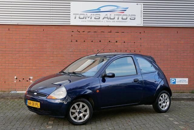 Blauw Gebruikt 2002 Ford Ka Collection Hatchback | € 750 (Goede deal) - Afbeelding 1/4