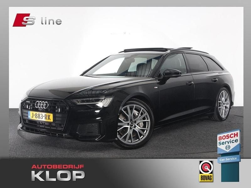 Zwart Gebruikt 2019 Audi A6 Design Stationwagen | € 45.950 (Eerlijke prijs) - Afbeelding 1/4