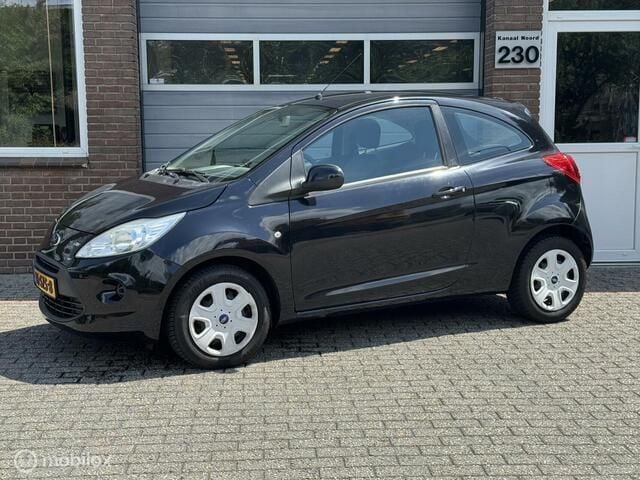 Zwart Gebruikt 2012 Ford Ka Hatchback | € 1.450 (Super prijs) - Afbeelding 1/4