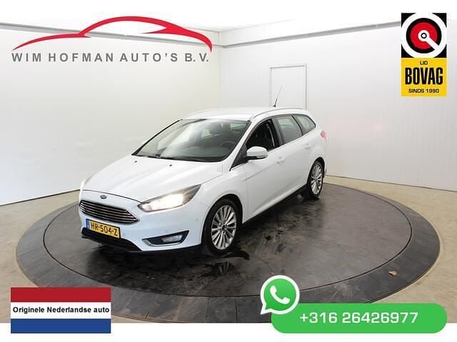 Wit Gebruikt 2015 Ford Focus Titanium Stationwagen | € 4.940 (Goede deal) - Afbeelding 1/4