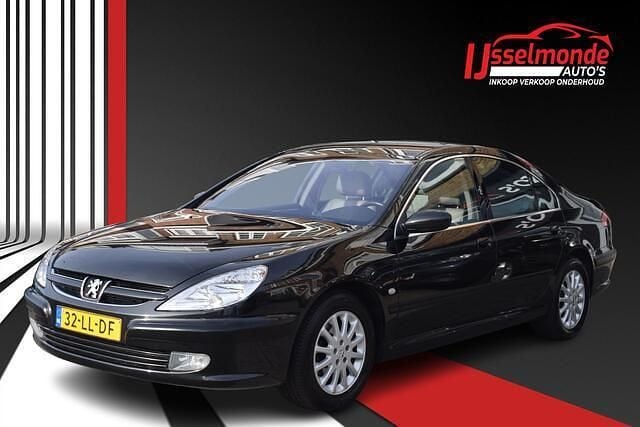 Zwart Occasion 2002 Peugeot 607 Sedan | € 3.940 (Eerlijke prijs) - Afbeelding 1/4