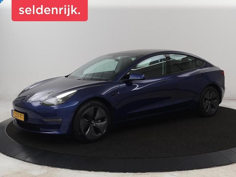 Occasion Tesla Model 3 Long Range AWD 366 kW (498 PK) 2020 Blauw Sedan