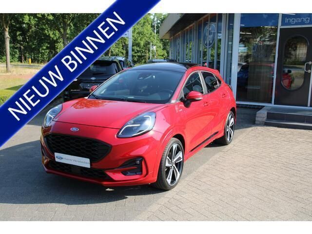 Rood Gebruikt 2021 Ford Puma ST-Line X SUV | € 25.550 (Eerlijke prijs) - Afbeelding 1/4