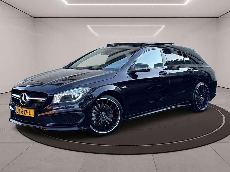 Occasion Mercedes CLA45 AMG Shooting Brake AMG 381 PK (280 kW) 2016 Zwart Stationwagen