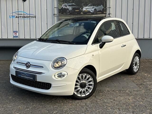 Wit Gebruikt 2019 Fiat 500 Lounge Hatchback | € 11.990 (Eerlijke prijs) - Afbeelding 1/4