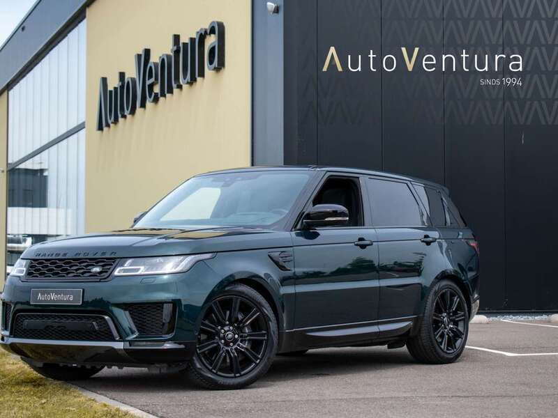 Groen, metallic lak Gebruikt 2021 Land Rover Range Rover Sport Black Edition SUV | € 67.950 - Afbeelding 1/4