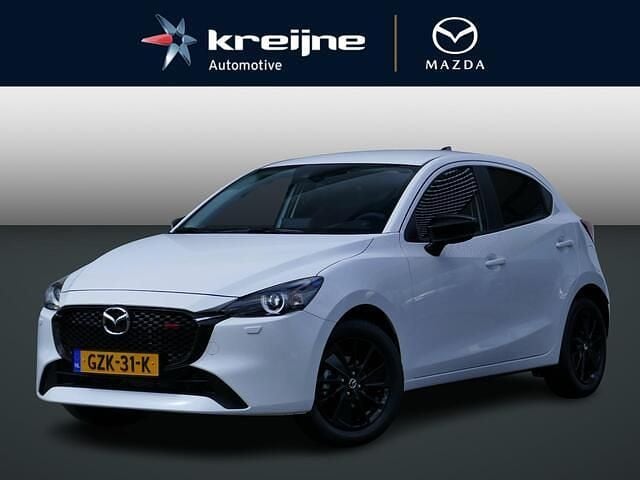 Wit Nieuw 2024 Mazda 2 Homura-Line Hatchback | € 24.925 (Eerlijke prijs) - Afbeelding 1/4