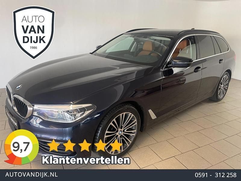 Blauw Gebruikt 2019 BMW 520 Executive Stationwagen | € 28.885 (Eerlijke prijs) - Afbeelding 1/4