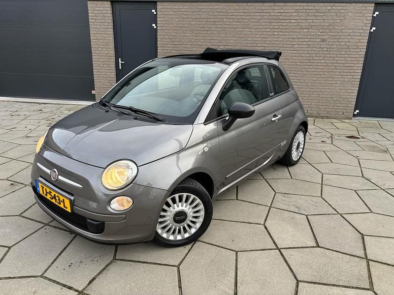 Grijs Occasion 2011 Fiat 500C Cabriolet | € 5.295 (Eerlijke prijs) - Afbeelding 1/4