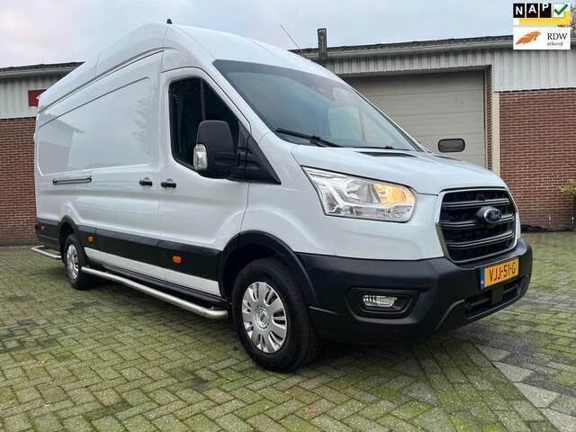 Wit Gebruikt 2021 Ford Transit Trend Van | € 22.950 (Eerlijke prijs) - Afbeelding 1/4