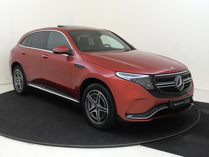 Occasion Mercedes EQC400 Business 300 kW (409 PK) 2021 Rood SUV
