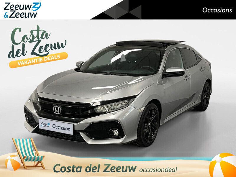 Lunar silver m. Gebruikt 2019 Honda Civic Hatchback | € 21.935 (Eerlijke prijs) - Afbeelding 1/4