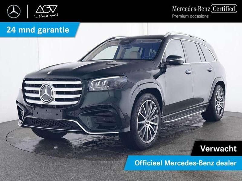 Groen Gebruikt 2024 Mercedes GLS450 AMG line SUV | € 159.895 - Afbeelding 1/4