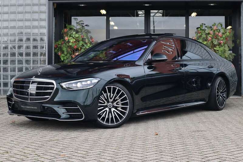 Groen Gebruikt 2022 Mercedes S400 AMG line Sedan | € 124.950 - Afbeelding 1/4