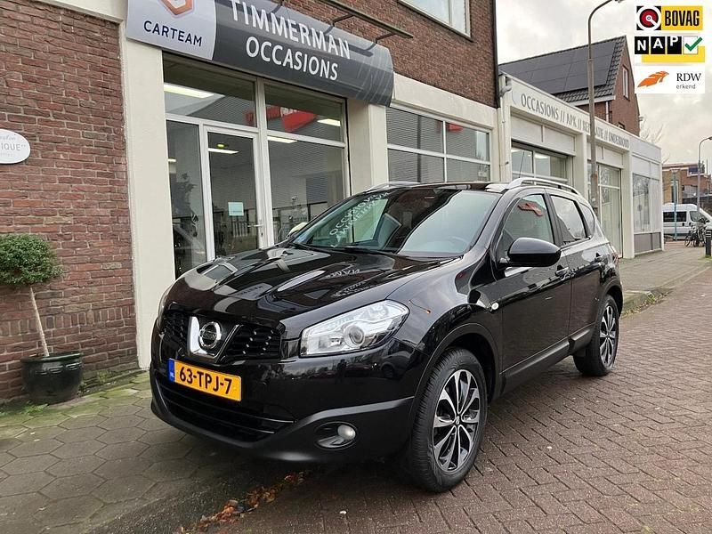 Zwart Gebruikt 2012 Nissan Qashqai SUV | € 9.250 (Eerlijke prijs) - Afbeelding 1/4