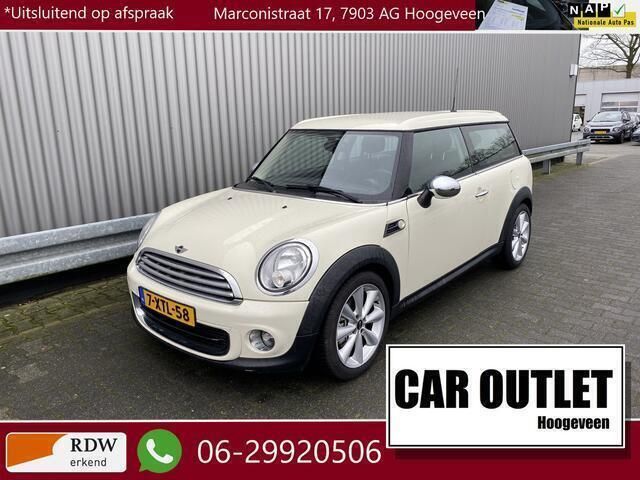 Wit, metallic lak Gebruikt 2014 Mini One Clubman Stationwagen | € 6.750 (Goede deal) - Afbeelding 1/4