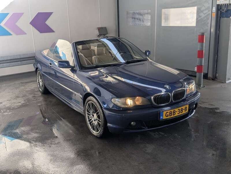 Blauw Gebruikt 2003 BMW 320 Cabriolet Cabriolet | € 8.199 (Eerlijke prijs) - Afbeelding 1/4