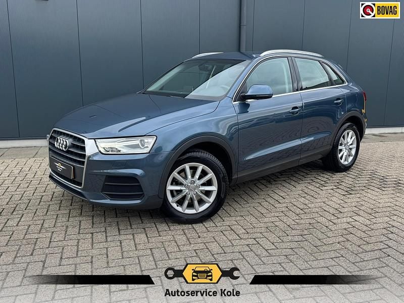 Blauw Occasion 2017 Audi Q3 Design SUV | € 20.335 (Eerlijke prijs) - Afbeelding 1/4