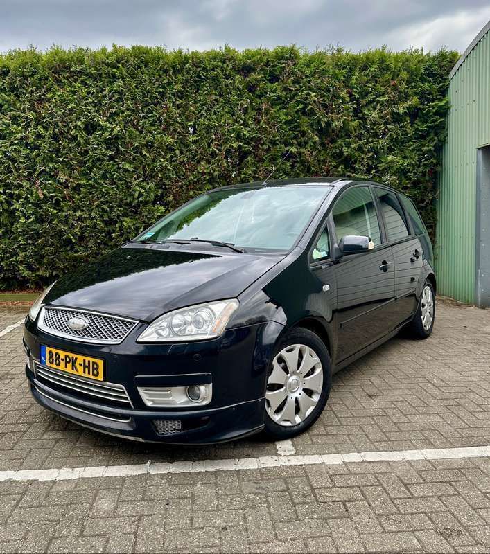 Zwart Gebruikt 2004 Ford C-MAX Ghia MPV | € 2.850 (Duur) - Afbeelding 1/4