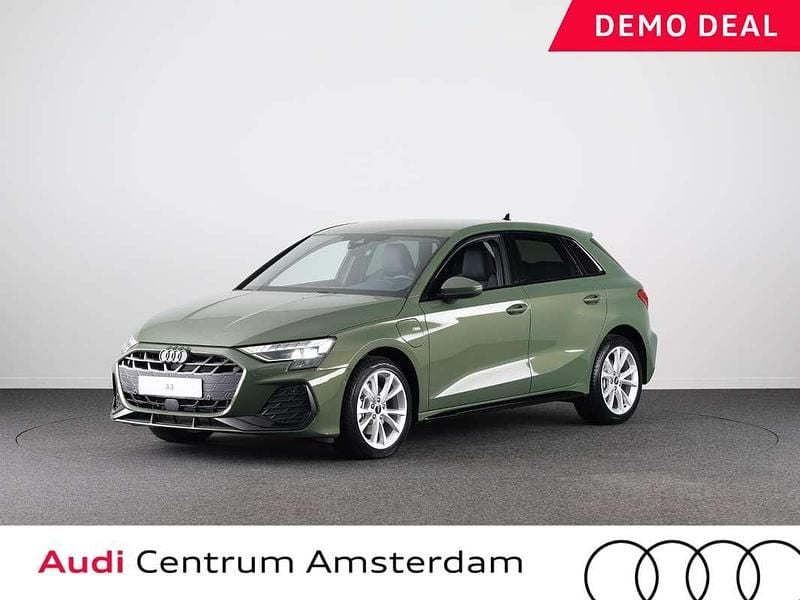 Groen Gebruikt 2025 Audi A3 Sportback e-tron S-Line Hatchback | € 41.949 (Eerlijke prijs) - Afbeelding 1/3