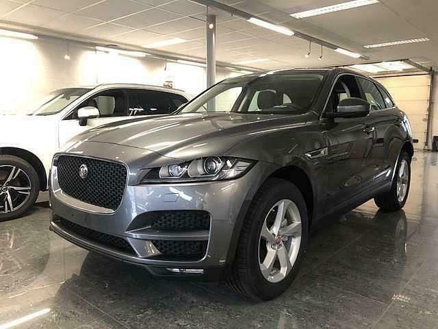 Grijs Gebruikt 2018 Jaguar F-Pace Prestige SUV | € 42.500 - Afbeelding 1/4