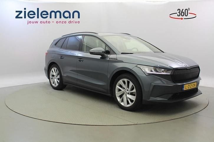 Grijs Gebruikt 2021 Skoda Enyaq iV SUV | € 20.845 (Eerlijke prijs) - Afbeelding 1/1