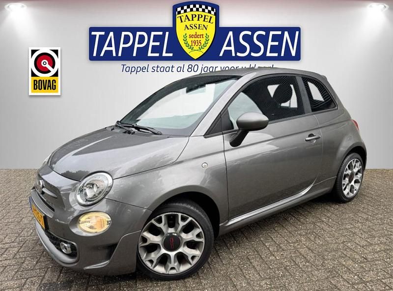 Grijs Gebruikt 2016 Fiat 500 Sport Hatchback | € 9.449 (Eerlijke prijs) - Afbeelding 1/4