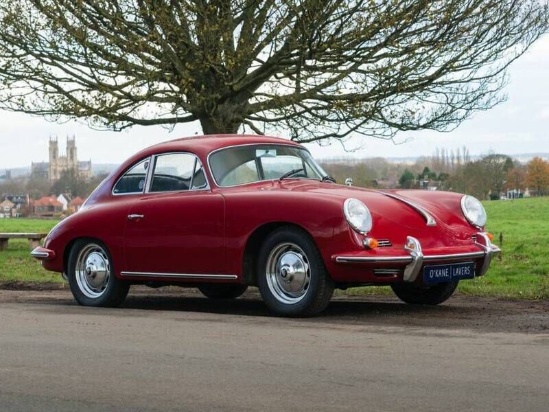 Rood Gebruikt 1960 Porsche 356 Coupé | € 93.693 - Afbeelding 1/4