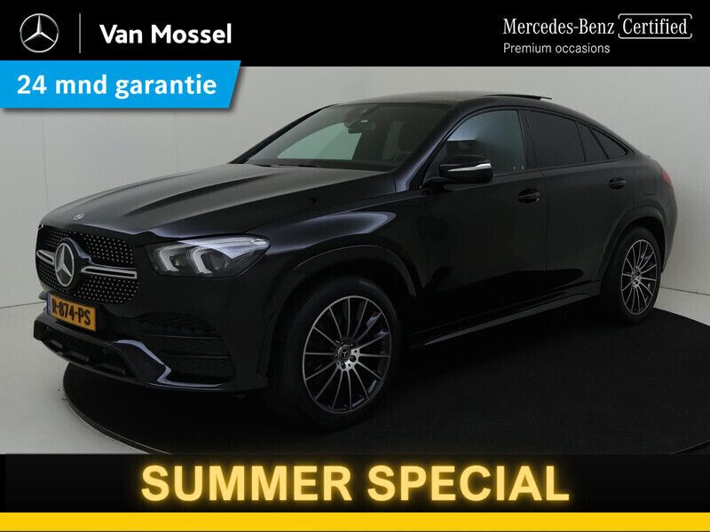Zwart Gebruikt 2022 Mercedes GLE350 Premium Coupé | € 84.945 (Duur) - Afbeelding 1/4