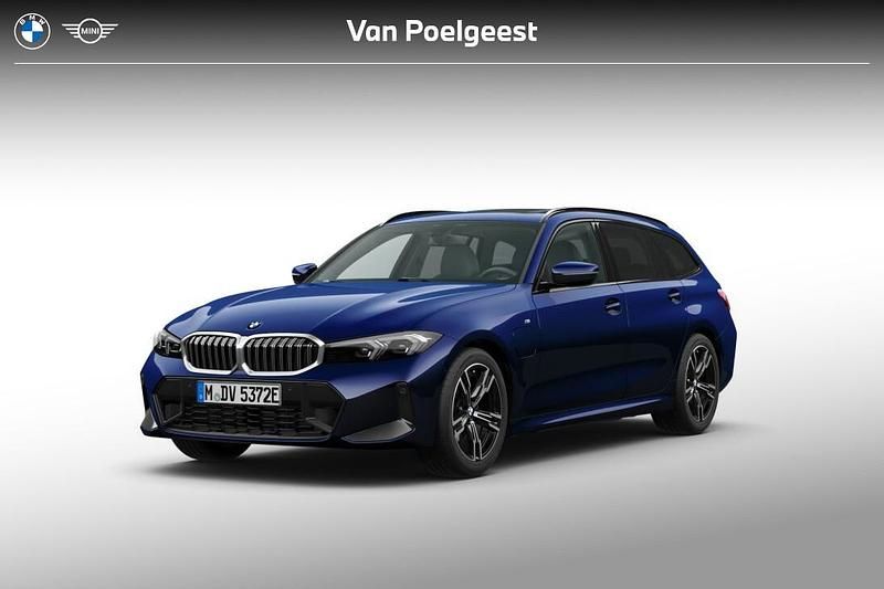Bmw individual tansanit metallic (metallic) Nieuw 2026 BMW 330e M Sport Stationwagen | € 66.341 (Super prijs) - Afbeelding 1/3