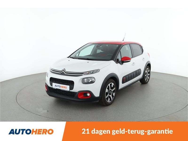 Wit Gebruikt 2020 Citroën C3 PureTech Hatchback | € 10.949 (Eerlijke prijs) - Afbeelding 1/4