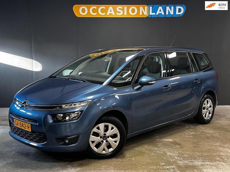 Blauw Gebruikt 2015 Citroën Grand C4 Picasso PureTech MPV | € 8.900 (Goede deal) - Afbeelding 1/4