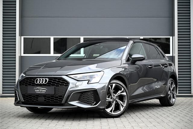 Grijs, metallic lak Gebruikt 2023 Audi A3 Sportback S-Line Hatchback | € 37.950 (Eerlijke prijs) - Afbeelding 1/4