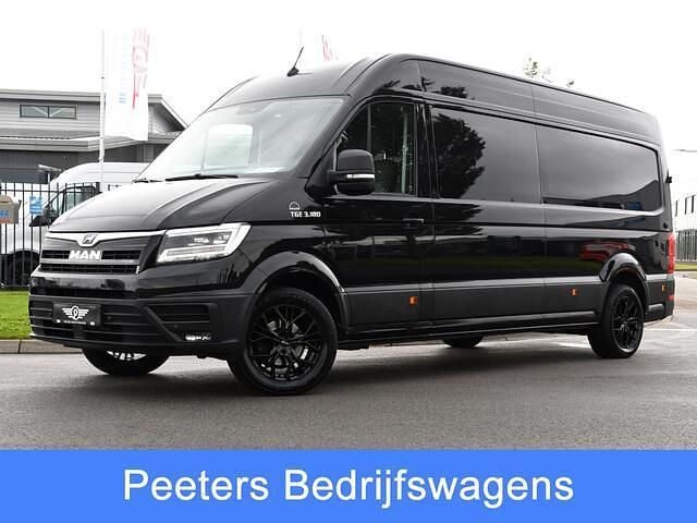 Zwart Gebruikt 2020 MAN TGE Van | € 30.995 (Super prijs) - Afbeelding 1/4