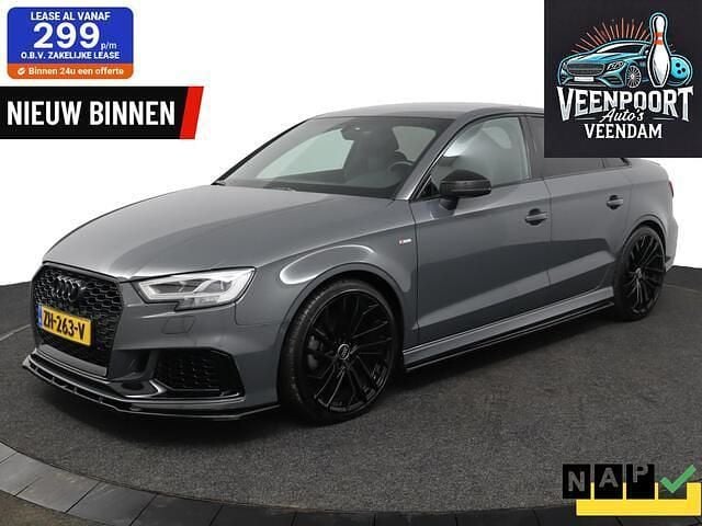Grijs Gebruikt 2019 Audi A3 S-Line Sedan | € 18.490 (Eerlijke prijs) - Afbeelding 1/4